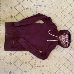 Roots zip up hoodie